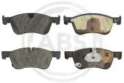 Bremsbelagsatz, Scheibenbremse Vorderachse A.B.S. 35435