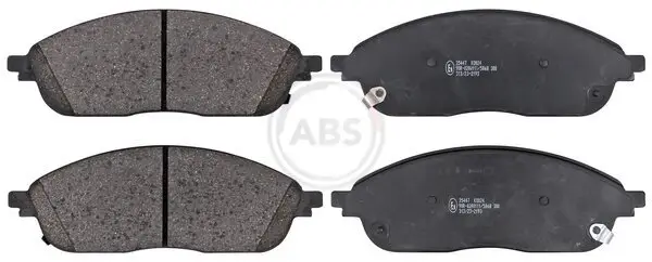 Bremsbelagsatz, Scheibenbremse Vorderachse A.B.S. 35447