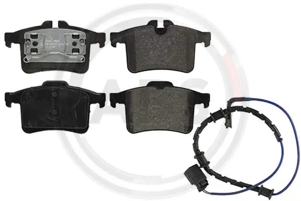 Bremsbelagsatz, Scheibenbremse Hinterachse A.B.S. 35449