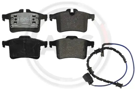 Bremsbelagsatz, Scheibenbremse Hinterachse A.B.S. 35449 Bild Bremsbelagsatz, Scheibenbremse Hinterachse A.B.S. 35449