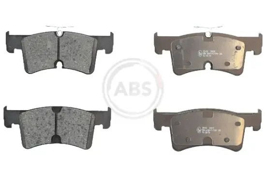 Bremsbelagsatz, Scheibenbremse Hinterachse A.B.S. 35452 Bild Bremsbelagsatz, Scheibenbremse Hinterachse A.B.S. 35452