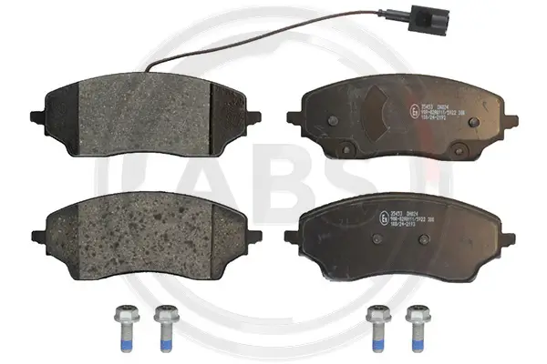 Bremsbelagsatz, Scheibenbremse Hinterachse A.B.S. 35453