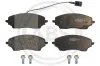 Bremsbelagsatz, Scheibenbremse Hinterachse A.B.S. 35453