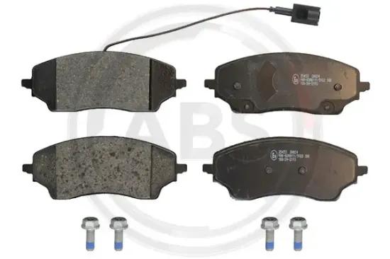 Bremsbelagsatz, Scheibenbremse Hinterachse A.B.S. 35453 Bild Bremsbelagsatz, Scheibenbremse Hinterachse A.B.S. 35453