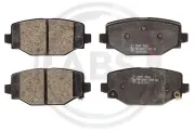 Bremsbelagsatz, Scheibenbremse Vorderachse A.B.S. 36547