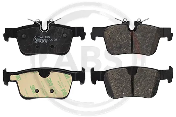 Bremsbelagsatz, Scheibenbremse Hinterachse A.B.S. 35460