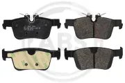 Bremsbelagsatz, Scheibenbremse Hinterachse A.B.S. 35460