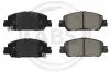 Bremsbelagsatz, Scheibenbremse Vorderachse A.B.S. 35463