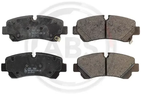 Bremsbelagsatz, Scheibenbremse Hinterachse A.B.S. 35481 Bild Bremsbelagsatz, Scheibenbremse Hinterachse A.B.S. 35481