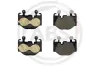 Bremsbelagsatz, Scheibenbremse Vorderachse A.B.S. 35484 Bild Bremsbelagsatz, Scheibenbremse Vorderachse A.B.S. 35484