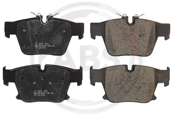 Bremsbelagsatz, Scheibenbremse Vorderachse A.B.S. 36578