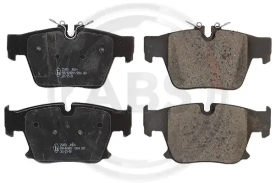 Bremsbelagsatz, Scheibenbremse Vorderachse A.B.S. 36578 Bild Bremsbelagsatz, Scheibenbremse Vorderachse A.B.S. 36578