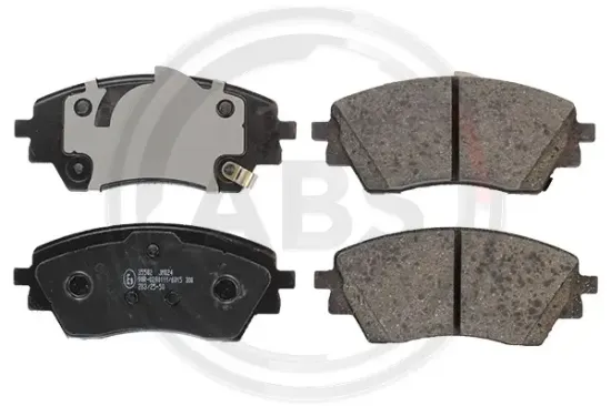 Bremsbelagsatz, Scheibenbremse Vorderachse A.B.S. 35502 Bild Bremsbelagsatz, Scheibenbremse Vorderachse A.B.S. 35502