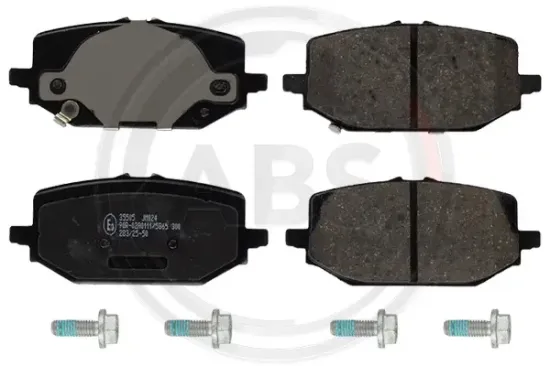 Bremsbelagsatz, Scheibenbremse Hinterachse A.B.S. 35505 Bild Bremsbelagsatz, Scheibenbremse Hinterachse A.B.S. 35505