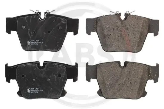 Bremsbelagsatz, Scheibenbremse Hinterachse A.B.S. 35506 Bild Bremsbelagsatz, Scheibenbremse Hinterachse A.B.S. 35506