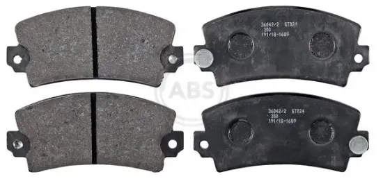 Bremsbelagsatz, Scheibenbremse Vorderachse A.B.S. 36042/2 Bild Bremsbelagsatz, Scheibenbremse Vorderachse A.B.S. 36042/2