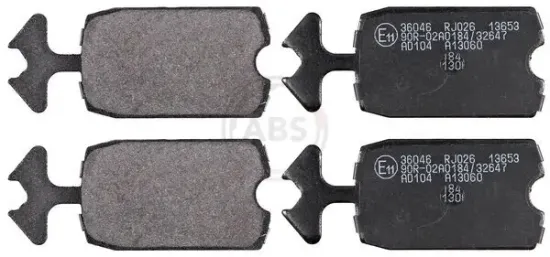 Bremsbelagsatz, Scheibenbremse Vorderachse A.B.S. 36046 Bild Bremsbelagsatz, Scheibenbremse Vorderachse A.B.S. 36046
