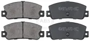 Bremsbelagsatz, Scheibenbremse Hinterachse A.B.S. 36081