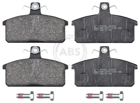 Bremsbelagsatz, Scheibenbremse Vorderachse A.B.S. 36146