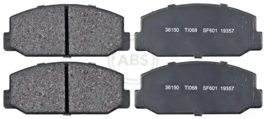Bremsbelagsatz, Scheibenbremse Vorderachse A.B.S. 36150 Bild Bremsbelagsatz, Scheibenbremse Vorderachse A.B.S. 36150