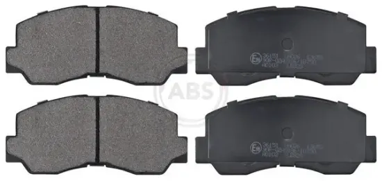 Bremsbelagsatz, Scheibenbremse Vorderachse A.B.S. 36151 Bild Bremsbelagsatz, Scheibenbremse Vorderachse A.B.S. 36151