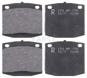 Bremsbelagsatz, Scheibenbremse Vorderachse A.B.S. 36152