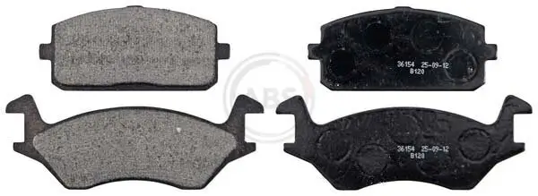 Bremsbelagsatz, Scheibenbremse Vorderachse A.B.S. 36154