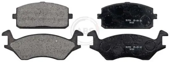 Bremsbelagsatz, Scheibenbremse Vorderachse A.B.S. 36154 Bild Bremsbelagsatz, Scheibenbremse Vorderachse A.B.S. 36154