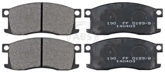 Bremsbelagsatz, Scheibenbremse Vorderachse A.B.S. 36155 Bild Bremsbelagsatz, Scheibenbremse Vorderachse A.B.S. 36155