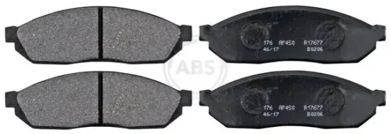 Bremsbelagsatz, Scheibenbremse Vorderachse A.B.S. 36156 Bild Bremsbelagsatz, Scheibenbremse Vorderachse A.B.S. 36156