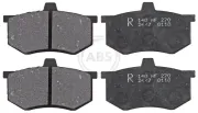 Bremsbelagsatz, Scheibenbremse Vorderachse A.B.S. 36166