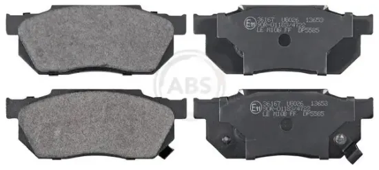 Bremsbelagsatz, Scheibenbremse Vorderachse A.B.S. 36167 Bild Bremsbelagsatz, Scheibenbremse Vorderachse A.B.S. 36167