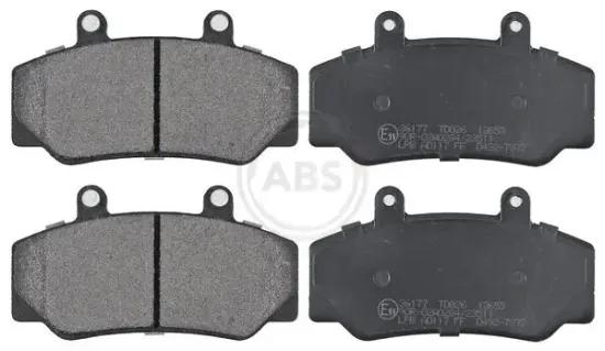Bremsbelagsatz, Scheibenbremse Vorderachse A.B.S. 36177 Bild Bremsbelagsatz, Scheibenbremse Vorderachse A.B.S. 36177