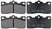 Bremsbelagsatz, Scheibenbremse Hinterachse A.B.S. 36184