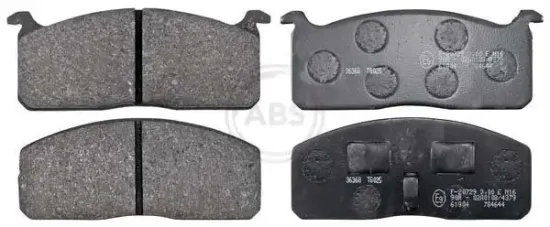 Bremsbelagsatz, Scheibenbremse Vorderachse A.B.S. 36368 Bild Bremsbelagsatz, Scheibenbremse Vorderachse A.B.S. 36368