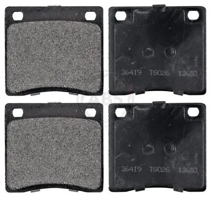Bremsbelagsatz, Scheibenbremse Hinterachse A.B.S. 36419