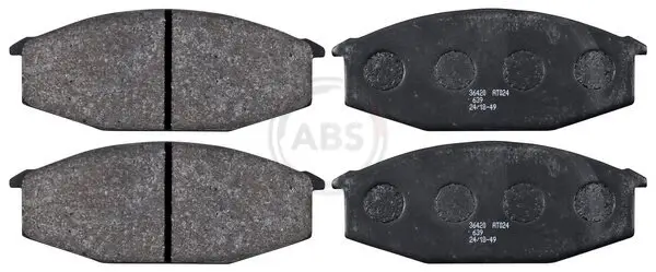 Bremsbelagsatz, Scheibenbremse Vorderachse A.B.S. 36420