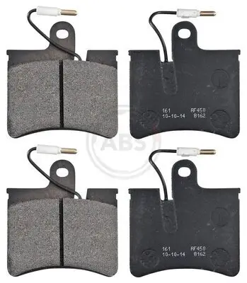 Bremsbelagsatz, Scheibenbremse Vorderachse A.B.S. 36464 Bild Bremsbelagsatz, Scheibenbremse Vorderachse A.B.S. 36464