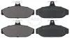 Bremsbelagsatz, Scheibenbremse Vorderachse A.B.S. 36505