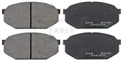 Bremsbelagsatz, Scheibenbremse Vorderachse A.B.S. 36511