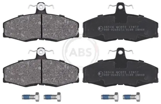 Bremsbelagsatz, Scheibenbremse Vorderachse A.B.S. 36516 Bild Bremsbelagsatz, Scheibenbremse Vorderachse A.B.S. 36516