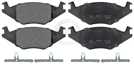 Bremsbelagsatz, Scheibenbremse Vorderachse A.B.S. 36539 Bild Bremsbelagsatz, Scheibenbremse Vorderachse A.B.S. 36539