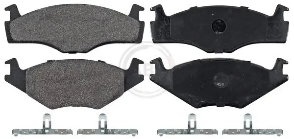 Bremsbelagsatz, Scheibenbremse Vorderachse A.B.S. 36540