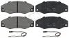 Bremsbelagsatz, Scheibenbremse Vorderachse A.B.S. 36577