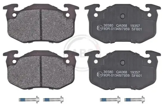 Bremsbelagsatz, Scheibenbremse Hinterachse A.B.S. 36580 Bild Bremsbelagsatz, Scheibenbremse Hinterachse A.B.S. 36580