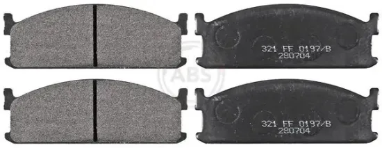 Bremsbelagsatz, Scheibenbremse Vorderachse A.B.S. 36593 Bild Bremsbelagsatz, Scheibenbremse Vorderachse A.B.S. 36593