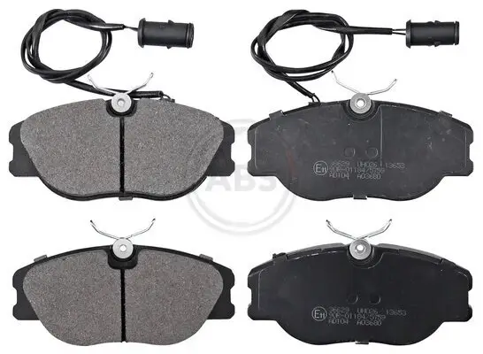 Bremsbelagsatz, Scheibenbremse Vorderachse A.B.S. 36629