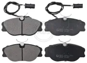 Bremsbelagsatz, Scheibenbremse Vorderachse A.B.S. 36629