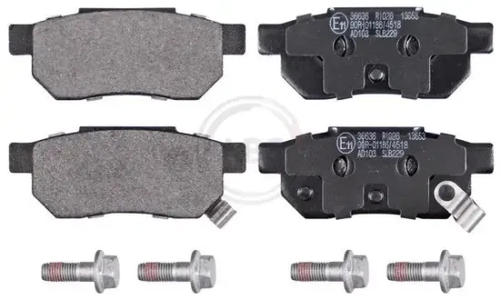 Bremsbelagsatz, Scheibenbremse A.B.S. 36636 Bild Bremsbelagsatz, Scheibenbremse A.B.S. 36636