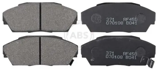 Bremsbelagsatz, Scheibenbremse Vorderachse A.B.S. 36639 Bild Bremsbelagsatz, Scheibenbremse Vorderachse A.B.S. 36639